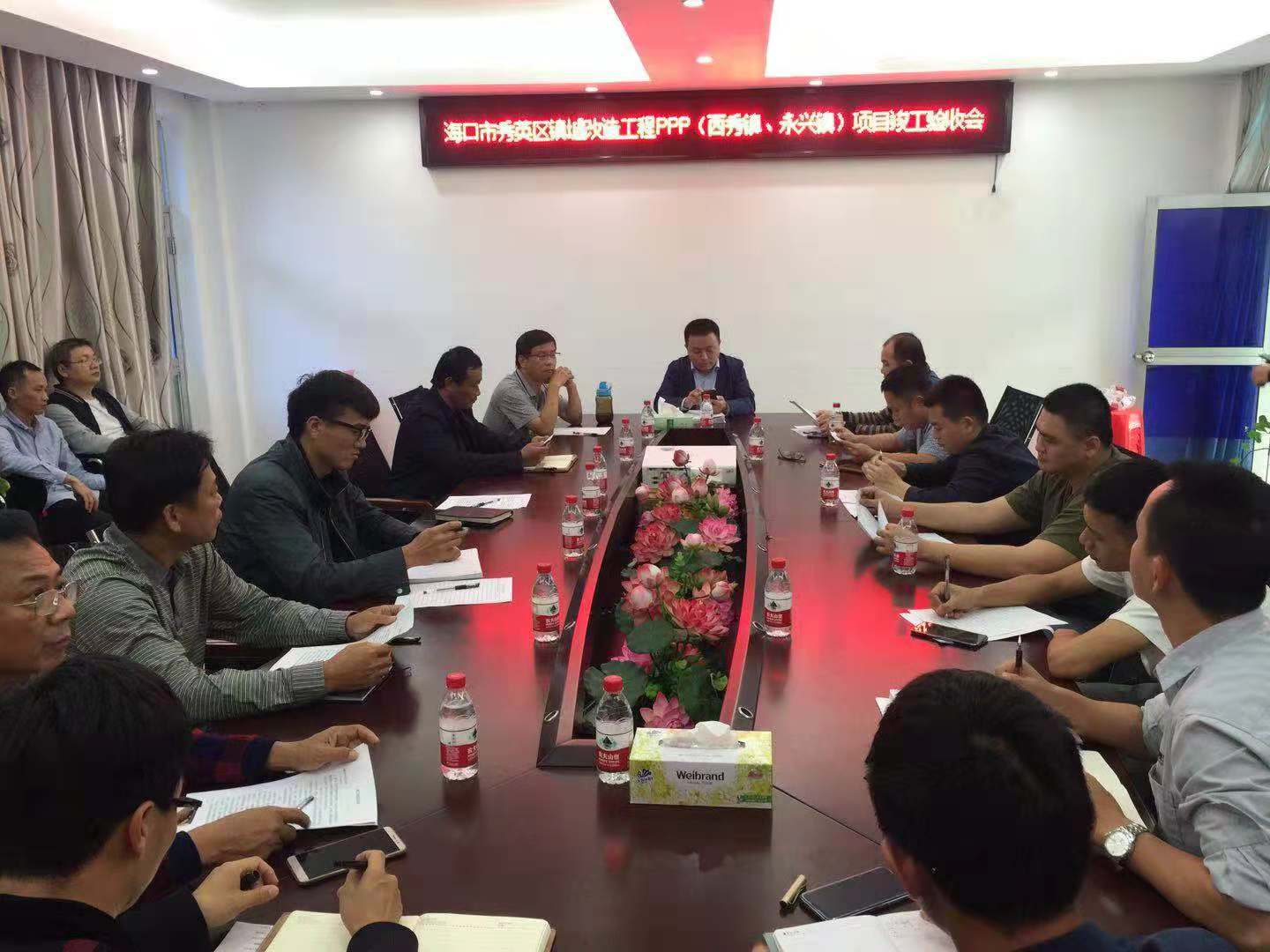 喜訊||我局承建的?？谑行阌^(qū)鎮(zhèn)墟改造工程（西秀鎮(zhèn)、永興鎮(zhèn)）PPP項目順利通過竣工驗收