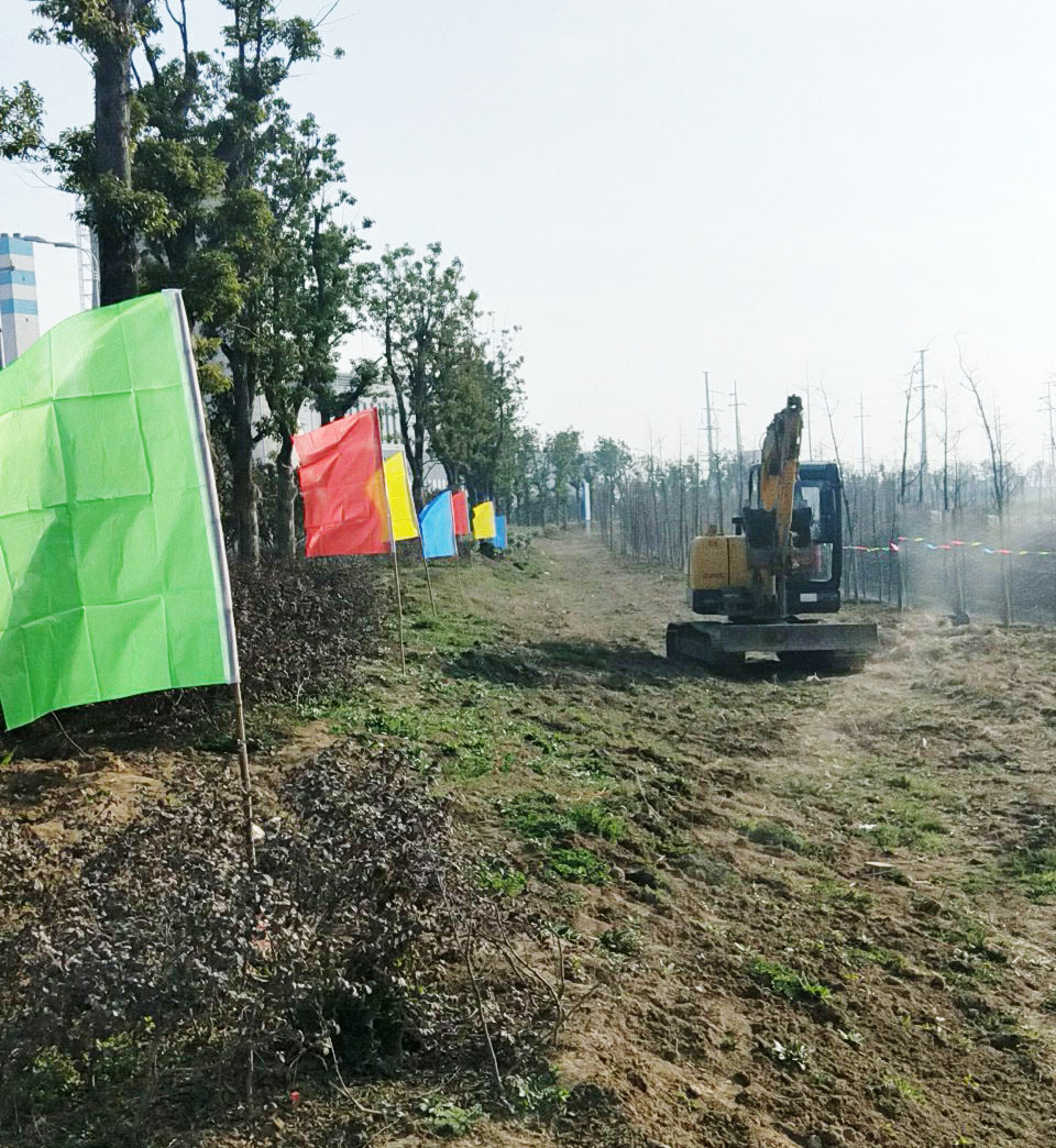 我局承建的潁上縣循環(huán)經濟園管廊工程正式破土動工